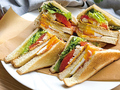 料理メニュー写真&nbsp;クラブハウスサンドランチ