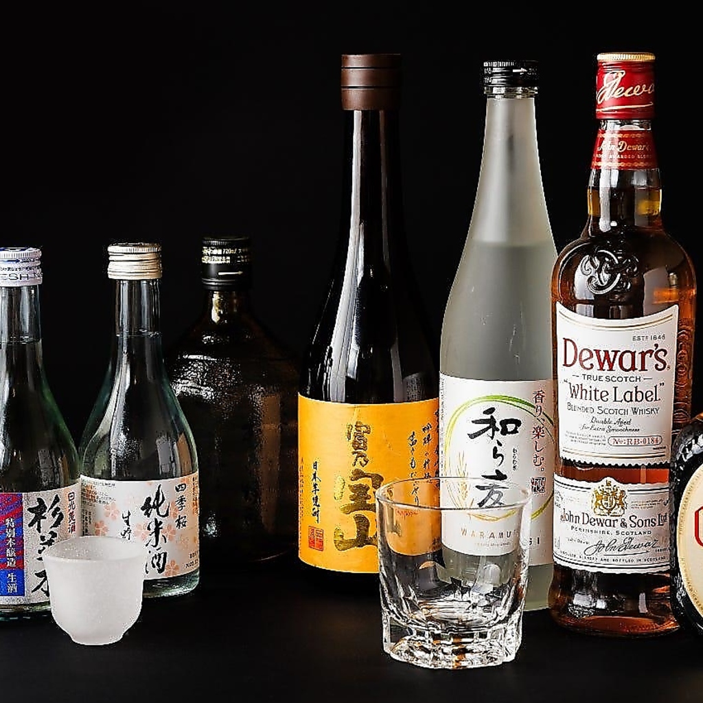 お肉に合うドリンクを種類豊富にご用意！生ビールや日本酒、焼酎、レモンサワーなど。