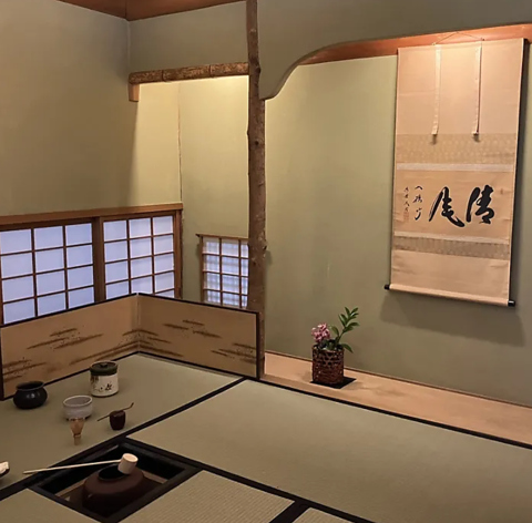 茶室で限定デザートをお楽しみいただけます