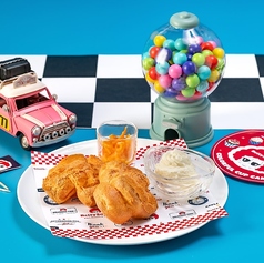 ●ポップオーバー　自家製ジャムとクリームチーズクリーム