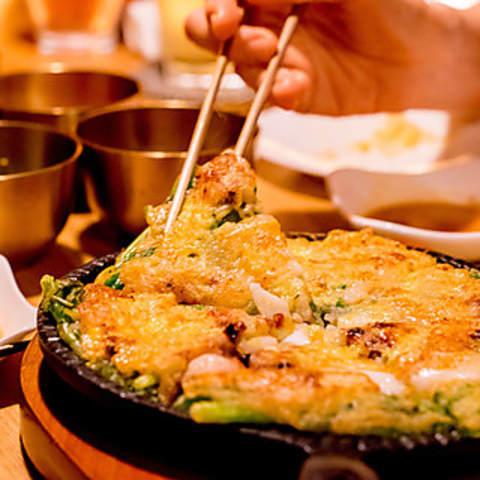 日本×韓国の食文化を体現する【チヂミ】の写真