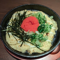 鉄板明太チーとろろ焼