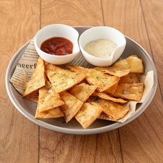 トルティーヤチップス　2種ディップ