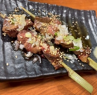 炭火で焼き上げた自慢のやきとり