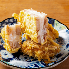レンコンの海老すり身はさみ揚げ