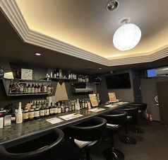 カウンター席は5名までご利用いただけます。