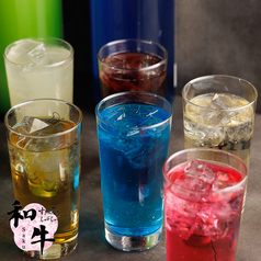 サワー・ハイボール等各種ドリンクを取り揃えております