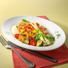 チキンと姫竹のソテー～ガーリックバターソース～