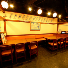 落ち着いた空間でお食事♪会社帰りにリーズナブルで美味しいお料理をお楽しみ下さい