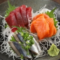 料理メニュー写真&nbsp;刺身三点盛