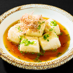 鶴我豆腐の揚げ出し