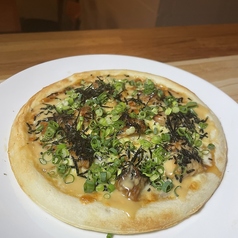 若どりの照り焼きソースピザ