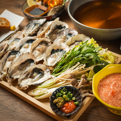 名物 明太とろろ牡蠣しゃぶしゃぶ