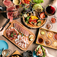 旬の素材と職人の技を使ったコースをご堪能ください