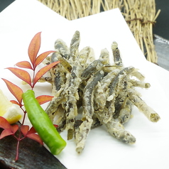 どじょうの唐揚げ