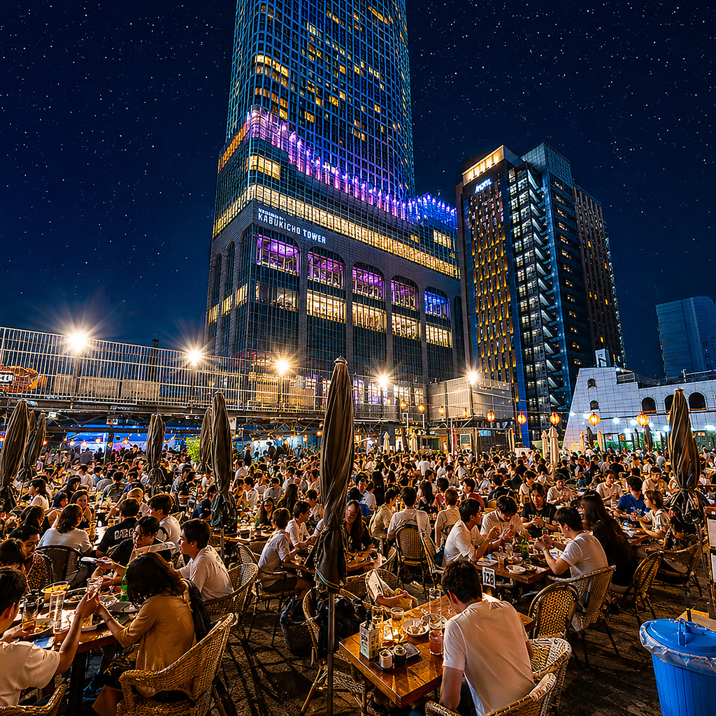 新宿 の ビアガーデン