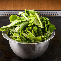 ほうれん草もんじゃ