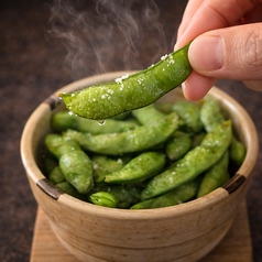 茶豆塩ゆで 熱々