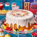 料理メニュー写真&nbsp;カラフルで遊び心あふれるアメリカンポップの世界観をテーマにしたランチ＆スイーツブッフェが登場！