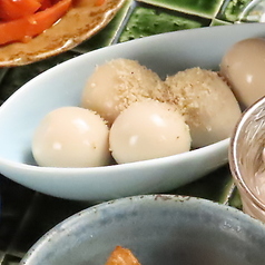 出汁醤油漬けうずらの味玉