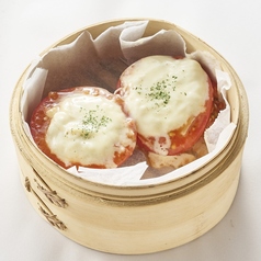 トマト丸ごとチーズ蒸し