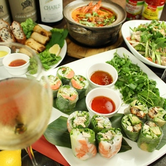 女性限定 人気メニューが味わえる ベトナム料理10品ヘルシー女子会コース 料理のみ 2800円 池袋 Asian Bistro Tao Oyster Bar 居酒屋 ホットペッパーグルメ