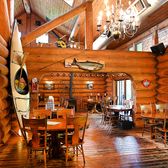 森のログハウスレストラン アラスカの雰囲気2