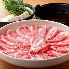 すき焼き しゃぶしゃぶ 小豆 上野のコース写真