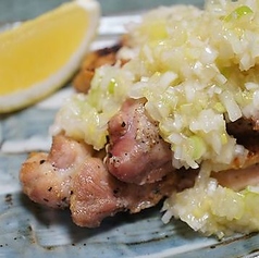 焼き鳥 ネギ塩がけ
