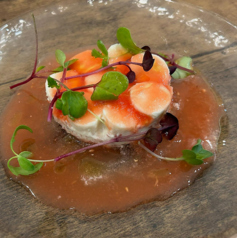 カプレーゼ ～クリームチーズのタルタル～