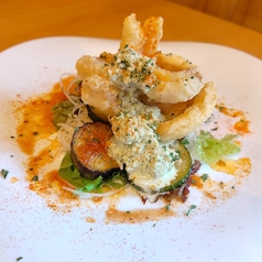 カサゴと夏野菜のフリット
