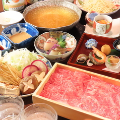 【接待/会食/上司との食事/大人の落ち着いた飲み会にオススメ】鹿児島黒牛しゃぶしゃぶコースの写真