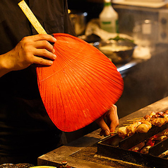 備長炭で丁寧に焼き上げる『焼き』