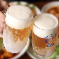 ビールも一品料理も♪