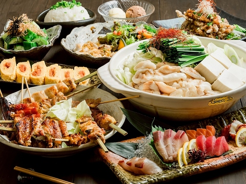 コースも料理も、リーズナブルなのに品質◎でコスパ抜群！おいしい炭火焼き鳥の居酒屋