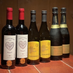 ボトルワイン(泡・白・赤)