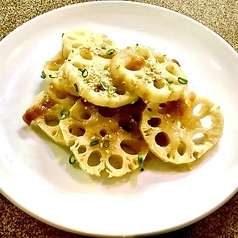 紀州梅とレンコン炒め