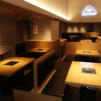 様々なシーンでご利用いただけるお洒落な空間