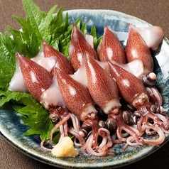 浜茹でホタルイカ