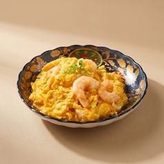 エビとふわふわ玉子炒め