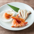 料理メニュー写真&nbsp;海鮮盛(帆立・有頭海老・イカ)