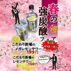 強炭酸フェア開催中!