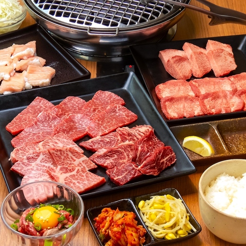 高槻市駅2分◆A5ランクの焼肉と豊富なサイドメニューで焼肉を楽しんでください