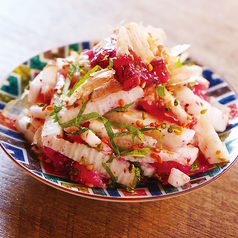 長芋の梅くらげ和え