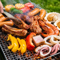 手ぶらで楽しむ本格BBQ食べ放題コース