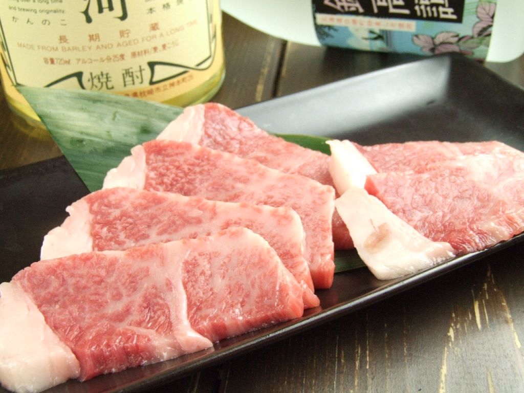 霜降りが多く味わい深く、とてもやわらかい『ヒウチ』など種類豊富！好みのお肉を見つけてね♪