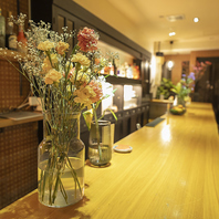 ◆快適にご利用いただけるカウンター席をご用意◆