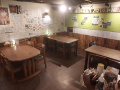 4名様テーブル席です。