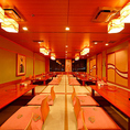 同窓会・会社宴会に最大50名様までの個室