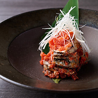 鮮度を大切にした魚介を贅沢に使用した料理の数々